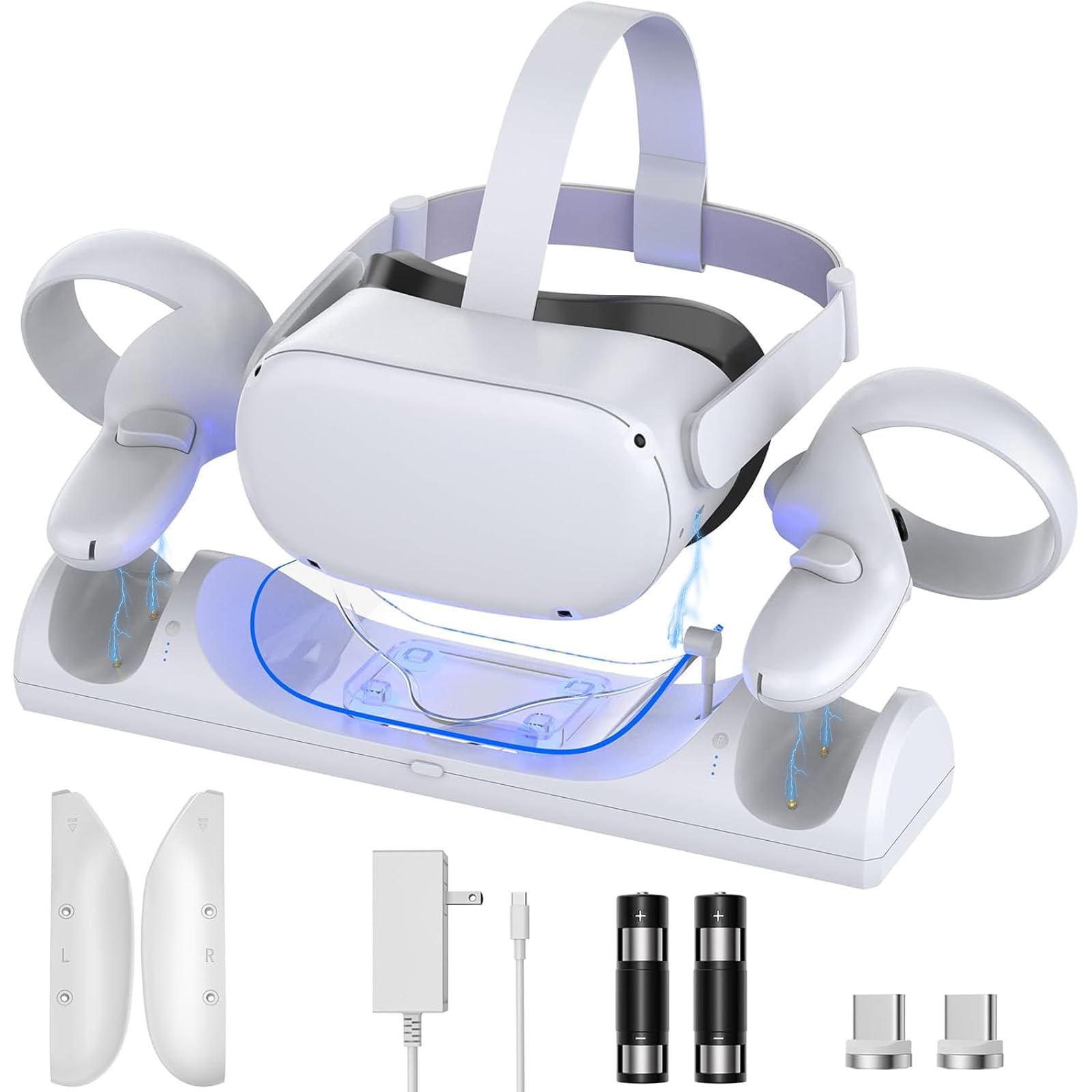 Amazon.com: Charging Dock for Meta Quest 2, Magnetic Charging